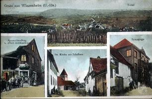 France, Synagogue in Wintzenheim